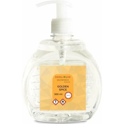 ANTIVIRAL dezinfekcia na ruky Golden Spice 500 ml pumpička