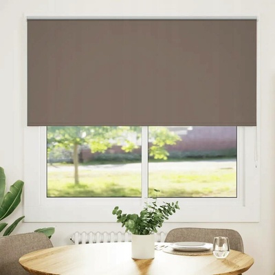 VidaXL Zatemňovací roleta hnědá 160x130 cm