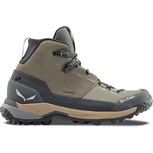 Salewa Дамски туристически обувки Salewa Women's Puez Leather Mid PTX Walking boots - Bungee Cord / Onyx - размер 43 (EU) (119-1013-0123)
