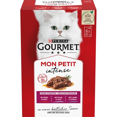 Gourmet Mon Petit hovězí telecí jehněčí 24 x 50 g