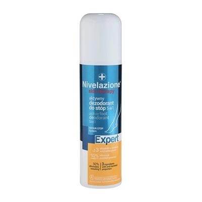 Ideepharm Nivelazione Expert osvěžující deodorant na nohy Odour Stop System 125 ml