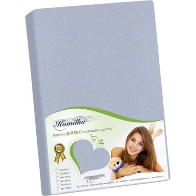 Bellatex plachta jersey svetlo sivá 220x200