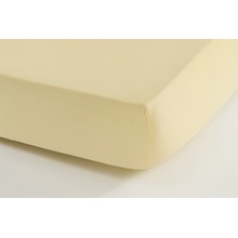 Slee Home jersey napínací prostěradlo žluté 180x200