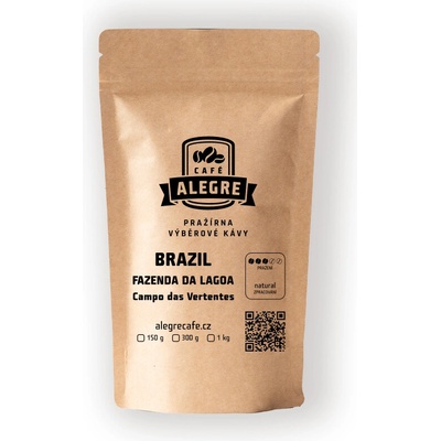 Alegre Café Roasters Fazenda da Lagoa natural moka 150 g