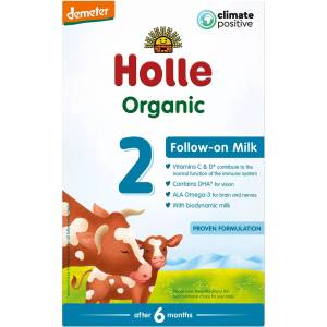 Holle БИО 2 мляко за кърмачета 6м+ 600г