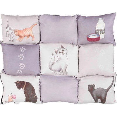 TRIXIE Patchwork - Цветна подложка за котки 55 x 45 см