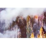 DIMEX ART Флизелинов фототапет цветни върхове 375 x 250 см