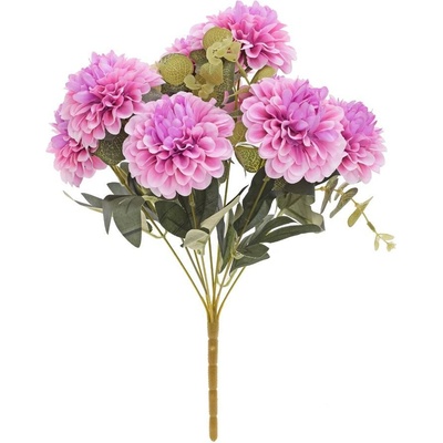 KYTICA DAHLIA 3D 46CM FIALOVÁ