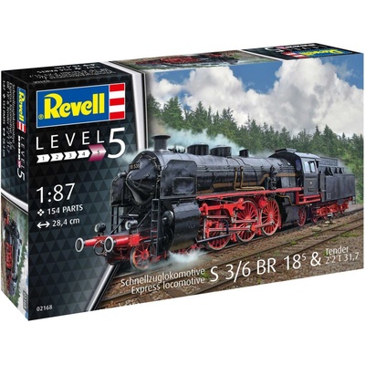 Revell S 3/6 BR185 w/ Tender 2'2'T 31 7 1:87