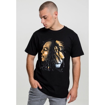 Mister Tee Мъжка тениска Mister Tee Bob Marley Lion FaceUB-MT496-00007 - Черен, размер XS