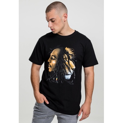 Mister Tee Мъжка тениска Mister Tee Bob Marley Lion FaceUB-MT496-00007 - Черен, размер XS