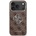 GUESS Калъф Guess 4G Big 4G Classic Logo за iPhone 17 - кафяв и сребрист (3666339517915)