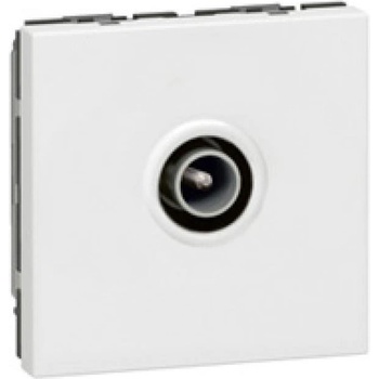 Legrand Розетка TV тип коаксиал 1dB 2 мод. цвят бял Mosaic - 078782E (078782E)