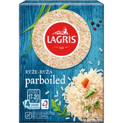 Lagris rýže Parboiled ve varných sáčcích 400 g