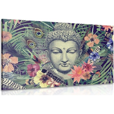 Obraz Budha na exotickém pozadí - 40x30