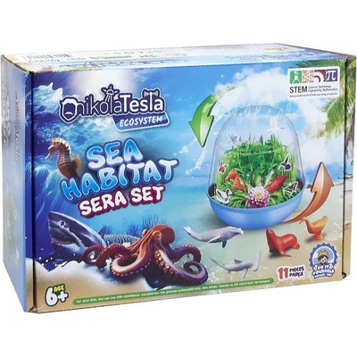Nikola Tesla Образователен комплект Nikola Tesla - Морски хабитат, 11 части (70157)