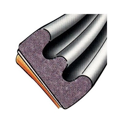 těsnění okenní EPDM K 9x4mm BÍ (6m) TRELLEBORG