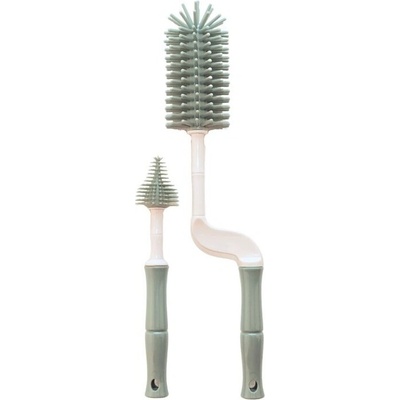 Bo Jungle kartáč na láhve B-Bottle Brush Set Jade