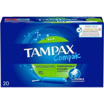 Tampax Compak super tampóny 20 ks