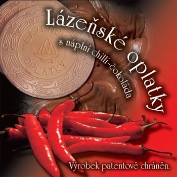 Clip Lázeňské oplatky chilli a čokoláda 175 g