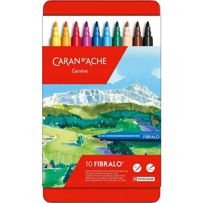 Caran d'Ache 185.310 10 barev