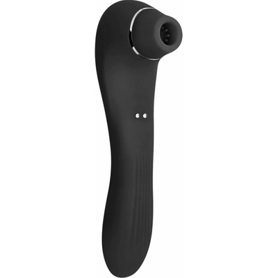 Smoooch Black Suction 2v1 stimulátor a vibrátor