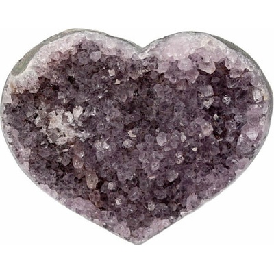 Nefertitis Ametyst drůza srdce AA kvalita 15 NF64070 - cca 11,1 x 9,7 cm, 340 g
