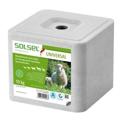 SOLSEL Soľný liz Universal bez medi 5 kg