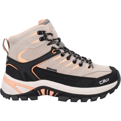 CMP Дамски туристически обувки CMP Women's Rigel 2.0 Mid Trekking Shoes WP Walking boots - Sabbia / Salmone - размер 36 (EU) (119-1131-0211)