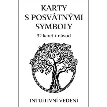 Karty s posvátnými symboly 52 karet + návod - Veronika Kovářová