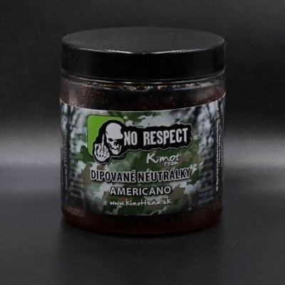 No Respect Neutral 120 g 20 mm LPČK-Salmon-Bloodworm-Black Pepper Накиснати бойли