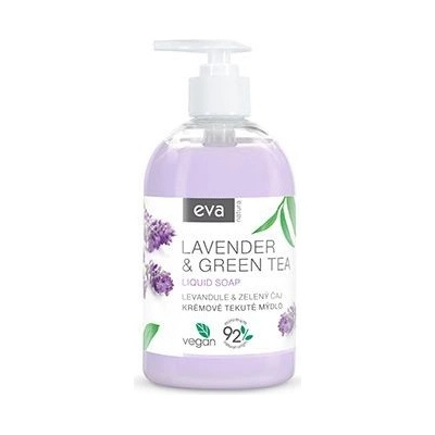 Eva Natura Lavender & Green Tea krémové tekuté mýdlo na ruce 500 ml