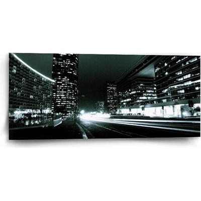 Sablio Obraz Nočná ulica - 110x50 cm