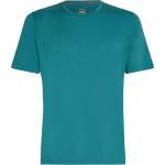 Icebreaker Мъжко мериносово термобельо Icebreaker 200 Oasis S/S Crewe Merino base layer - Topaz - размер XXL (015-0860-1516)
