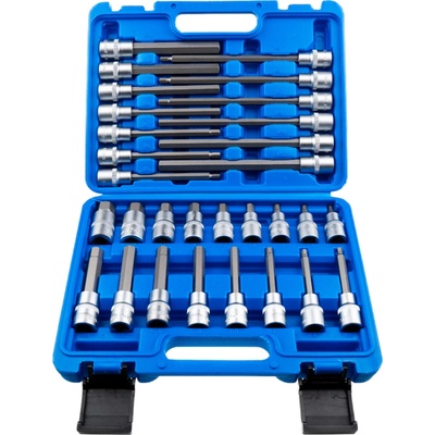 SATRA Sada zástrčných hlavic HEX 1/2 30 ks, S-SH3012 – Zboží Dáma