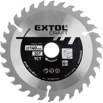 EXTOL CRAFT kotouč pilový s SK plátky, 350x2,2x30mm, 19119