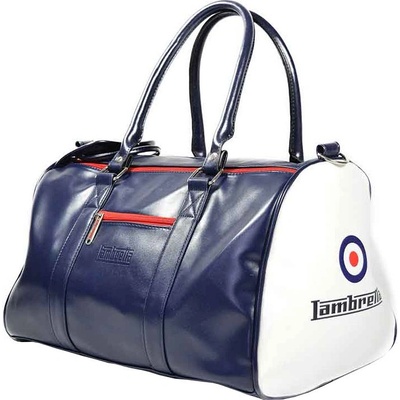 Lambretta Retro Sports Bag Bag 23x40x25 T20064S-NVY/WHT