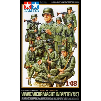 Tamiya 32602 WWII Wehrmacht Infantry 1:48