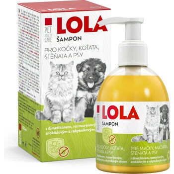PHC Šampón LOLA antiparazit. pre psy a mačky 250 ml