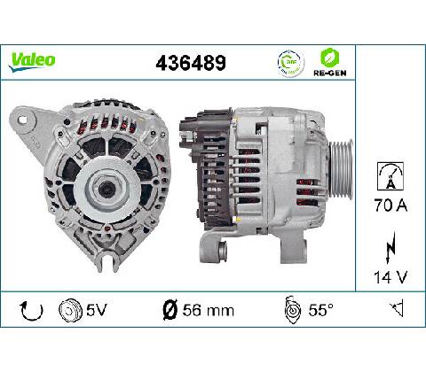 Alternátor VALEO 436489