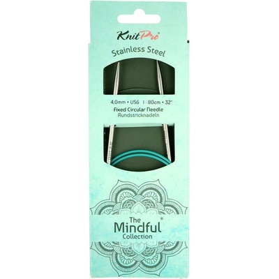 KnitPro Mindful kruhové ihlice 80cm 4mm