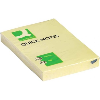 Bloček Q-CONNECT žltý 51 x76mm