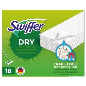 Image 1 of Swiffer Sweeper сухи подложки за почистване резервни 18 бр. - бял (81762477)