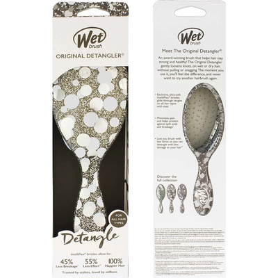 Wet Brush Original Detangler Groovy Disco Silver