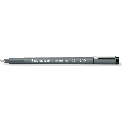 STAEDTLER Тънкописец Staedtler Pigment Liner 308, 0.5, черен (22909-А-0.5)