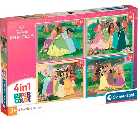Clementoni 4v1 Disney princess