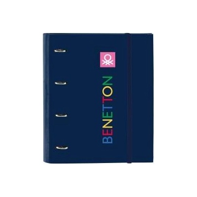 Benetton Папка с пръстени Benetton Damero Морско син 27 x 32 x 3.5 cm