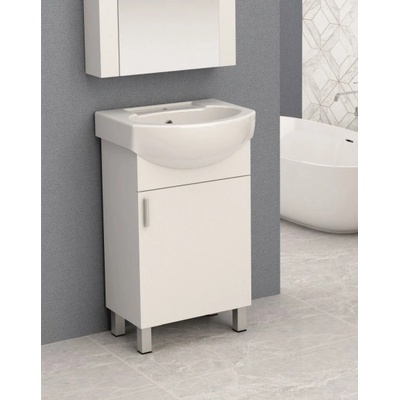 Inter Ceramic Долен стоящ pvc шкаф за баня icp 5285