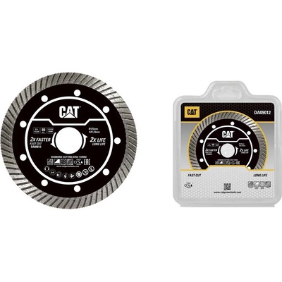 Caterpillar Диамантен Turbo диск CAT DA09012 125х22.23х2.2мм (3512697)