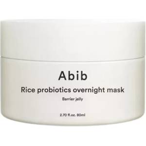 Abib Rice Probiotics Overnight Mask Barrier Jelly - Нощна маска с ориз и пробиотици 80мл
